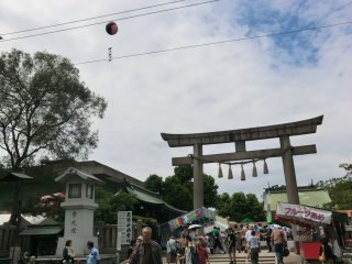 生國魂神社鳥居