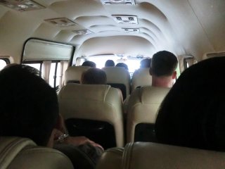 バス車中（帰り）