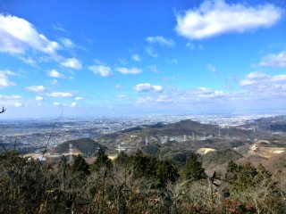 大阪方面の眺望