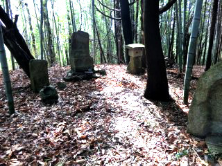 打田に向く行者像-1