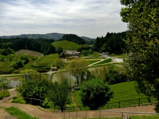 太安萬侶墓から振り返ると
