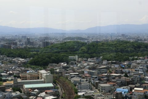 堺市役所21階展望ロビー（仁徳天皇陵）