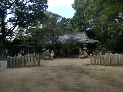 鏡作神社拝殿