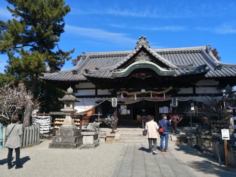 菅原天満宮拝殿