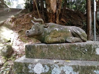 牛頭天王社時代の石牛像？