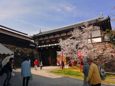 郡山城址追手門