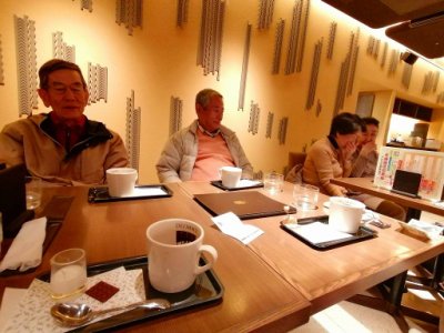 京都駅喫茶で休憩