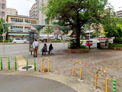 堀川今出川バス停