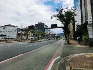 大宮通り(東方向)