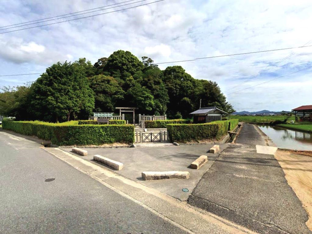 47.淳仁天皇陵立て札